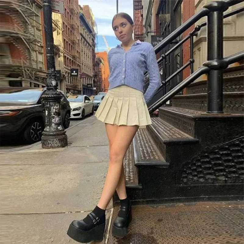 Women Pumps Mary Jane Super High Heel Platform Wedge Spring Ladies Sandals Belt Buckle Classic Sweet Punk Female Lolita Shoes