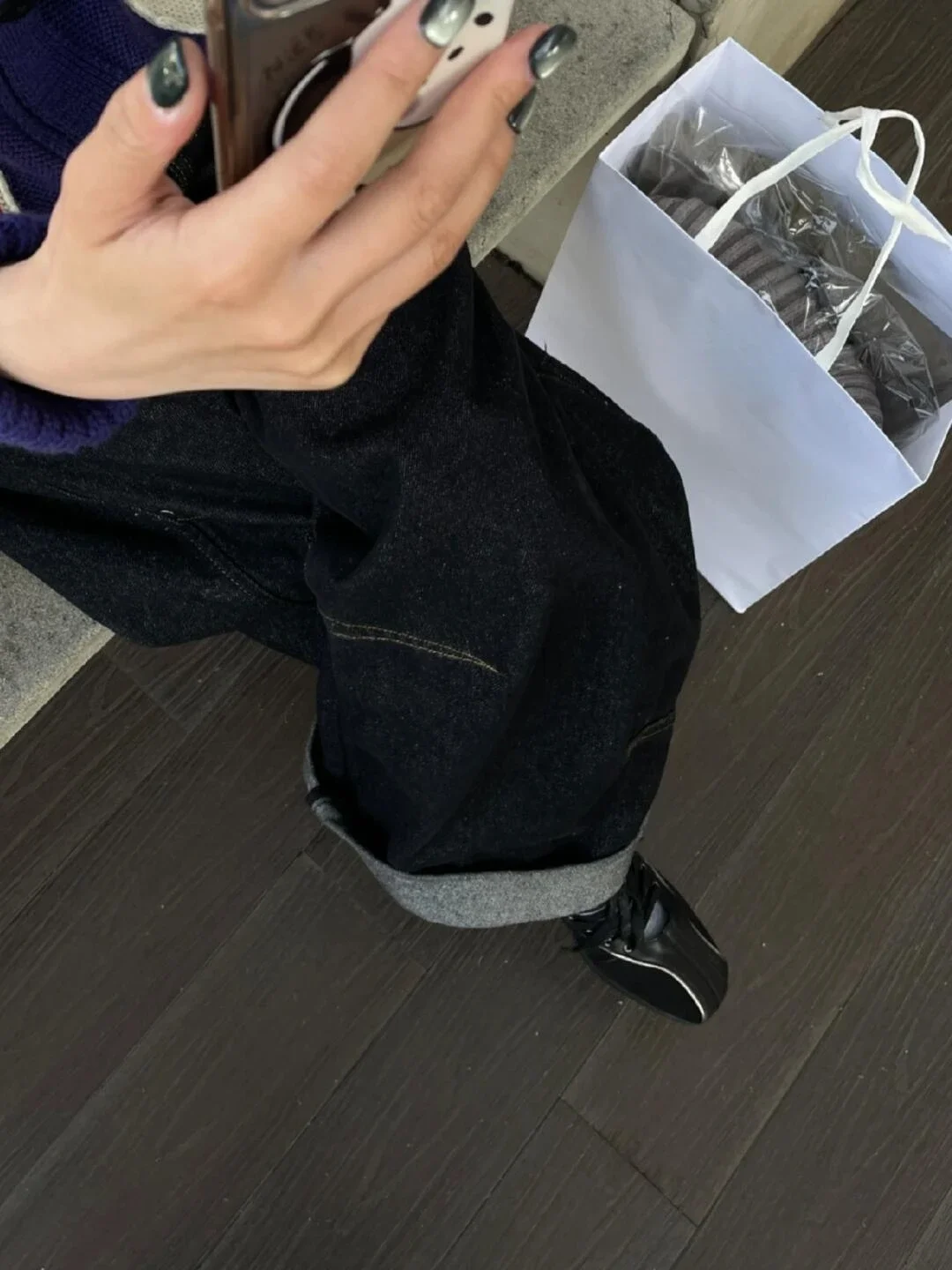 Autumn Women's Black Ballet Shoes Flat Cross Strap Functional Shoes Comfortable Soft Bottom Mary Jane Shoes Ballet Sneakers