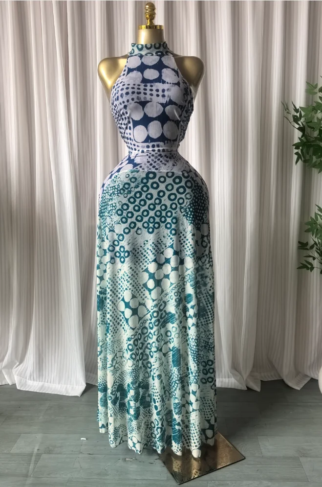 GLCMYAYA Women Printed Sleeveless with Sashes Fit and Flare A-line Maxi Dress 2026 Streetwear Beach Holiday Long Dresses Vestido GLCMYAYA Women Printed Sleeveless with Sashes Fit and Flare A-line Maxi Dress 2026 Streetwear Beach Holiday Long Dresses Vestido