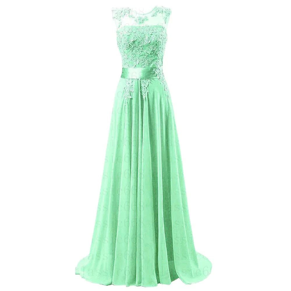 A Line Chiffon Elegant Off Shoulder Boat Neck Cheap Beading Applique Bridesmaid Dresses Wedding Party Evening Prom Lace Up Back