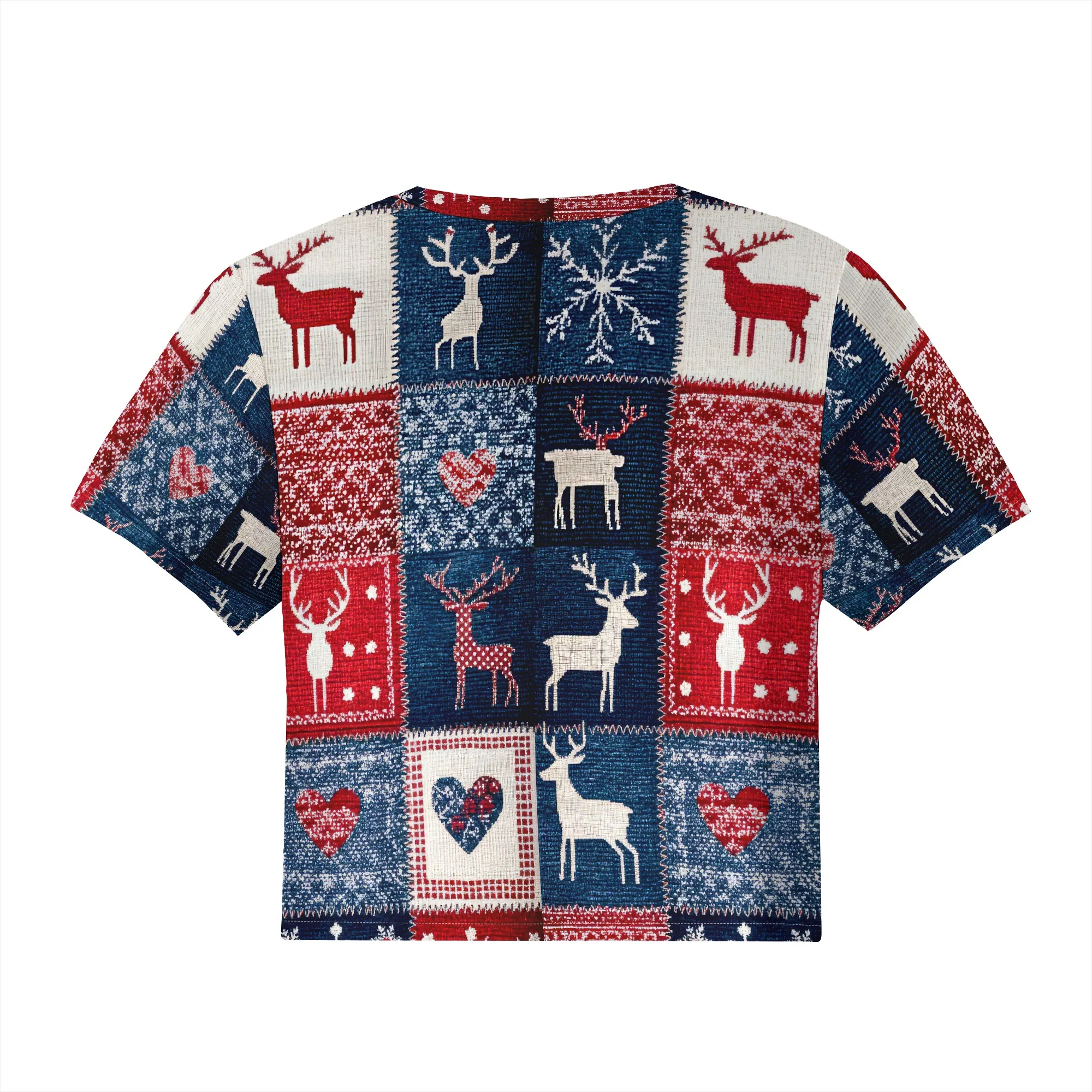 Women's Y2k Tight Mini T-shirts Collage Round Neck Short Sleeve Printed Pullover 2025 Summer Sexy Hot Girl Party T-shirts