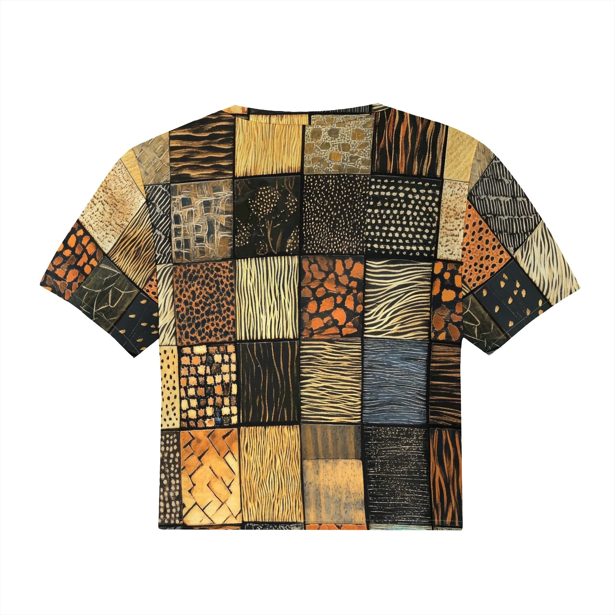 Women's Y2k Tight Mini T-shirts Collage Round Neck Short Sleeve Printed Pullover 2025 Summer Sexy Hot Girl Party T-shirts