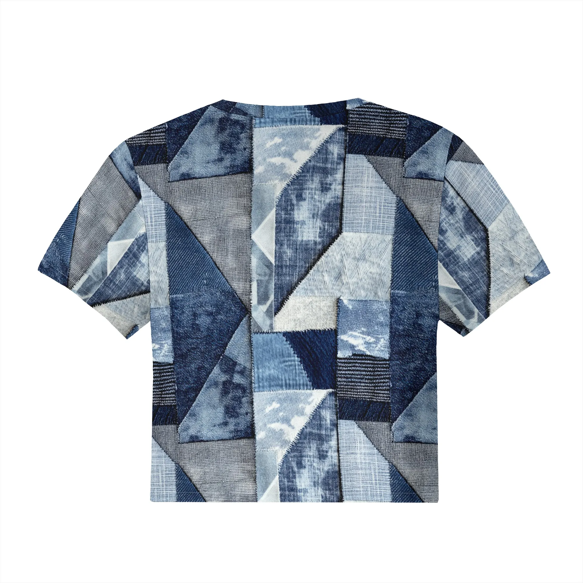 Women's Y2k Tight Mini T-shirts Collage Round Neck Short Sleeve Printed Pullover 2025 Summer Sexy Hot Girl Party T-shirts