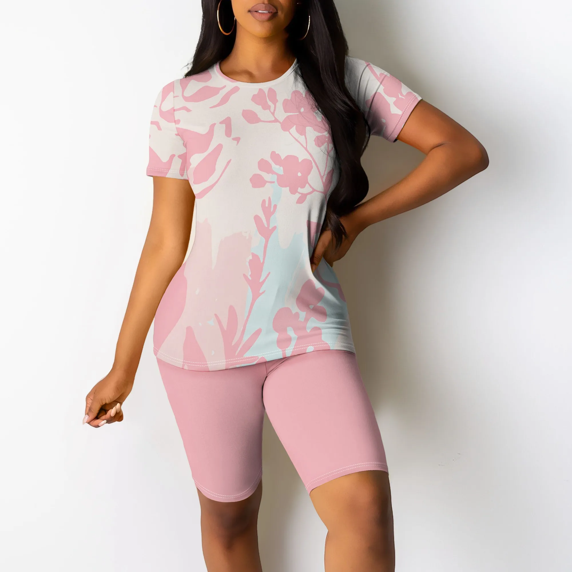 Women's Floral Bodycon Dress Sleeveless Spaghetti Strap Midi Party Casual