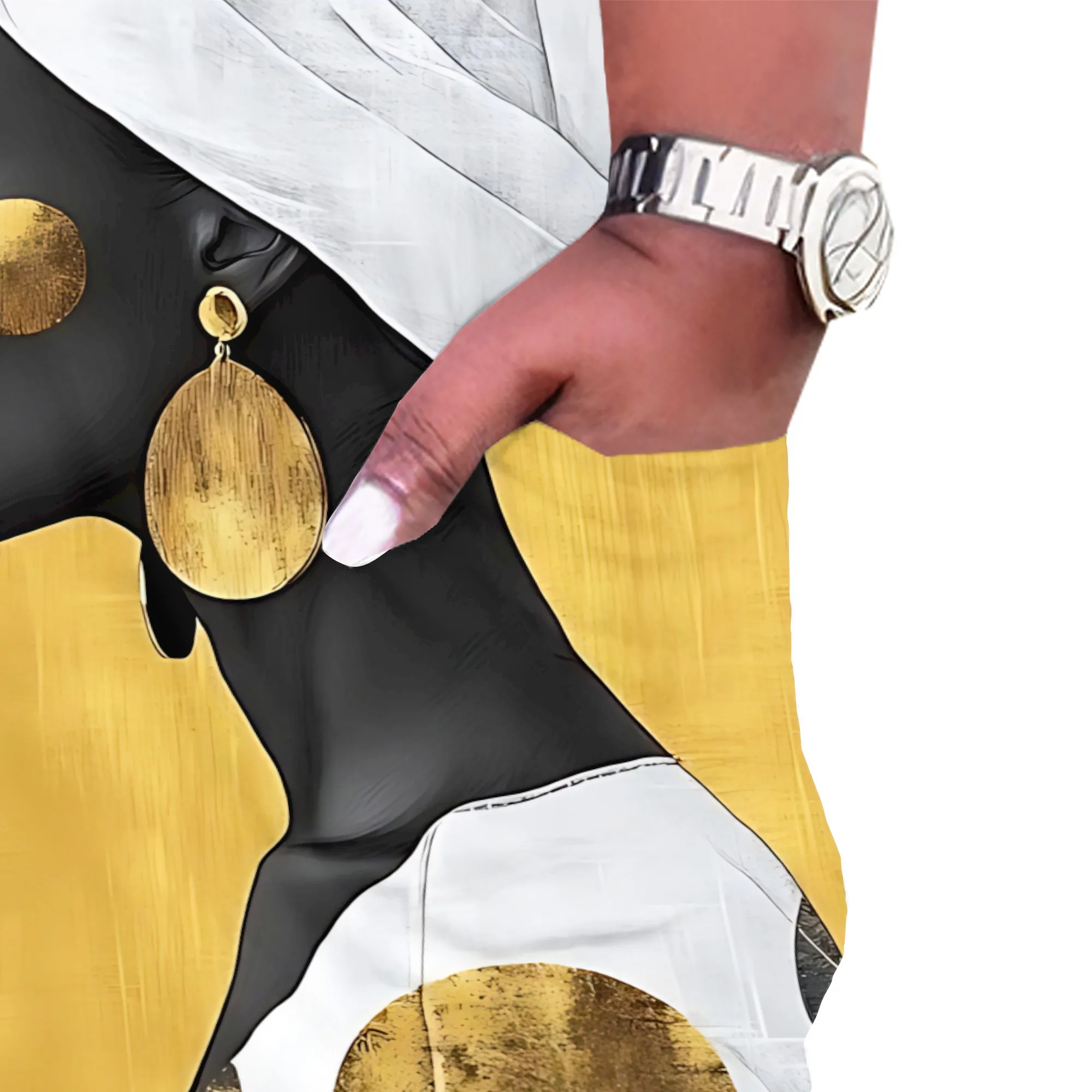 Women's Plus Size Summer Dresses Casual Loose Fit Aztec T-Shirt Dress Long Sleeve Western Beach Dress with Pockets Women's Plus Size Summer Dresses Casual Loose Fit Aztec T-Shirt Dress Long Sleeve Western Beach Dress with Pockets