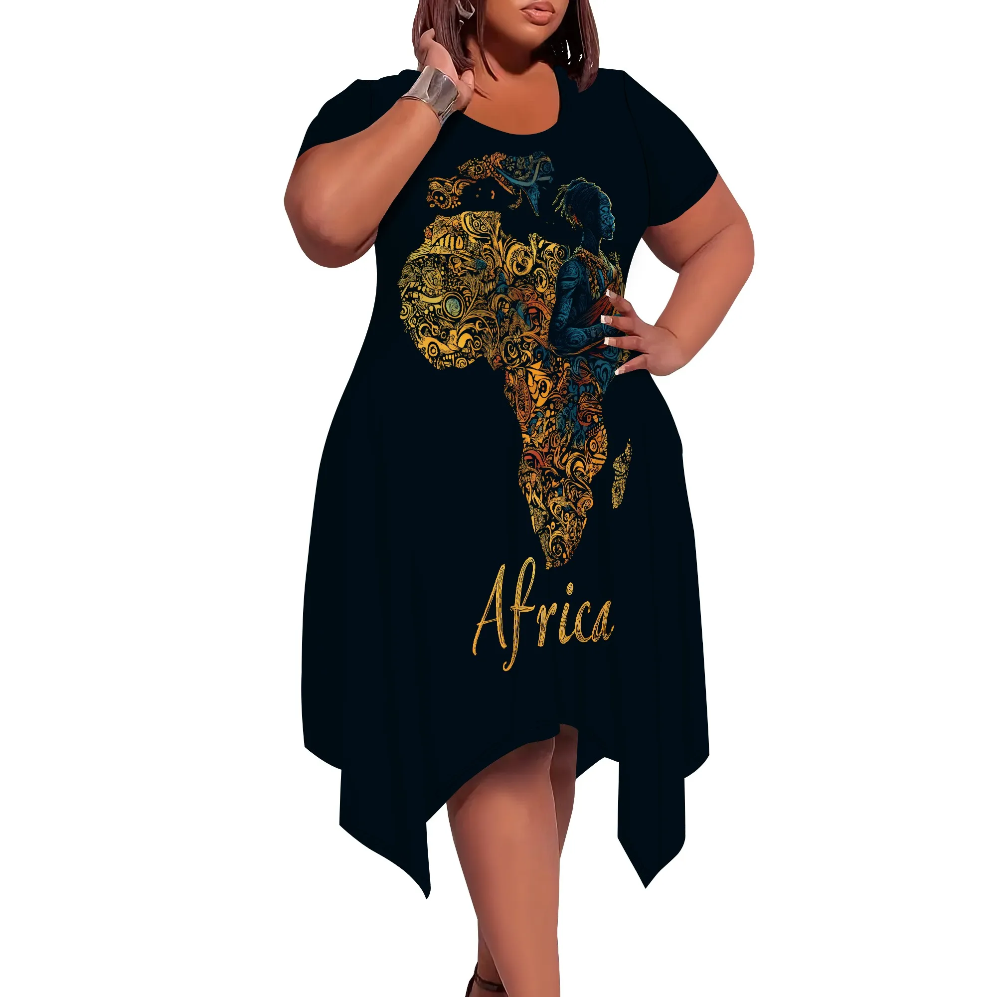 Women's Autumn Midi Dresses Summer Casual Plus Size Short Sleeve Crewneck t Shirt Club Dress with Pockets Women's Autumn Midi Dresses Summer Casual Plus Size Short Sleeve Crewneck t Shirt Club Dress with Pockets