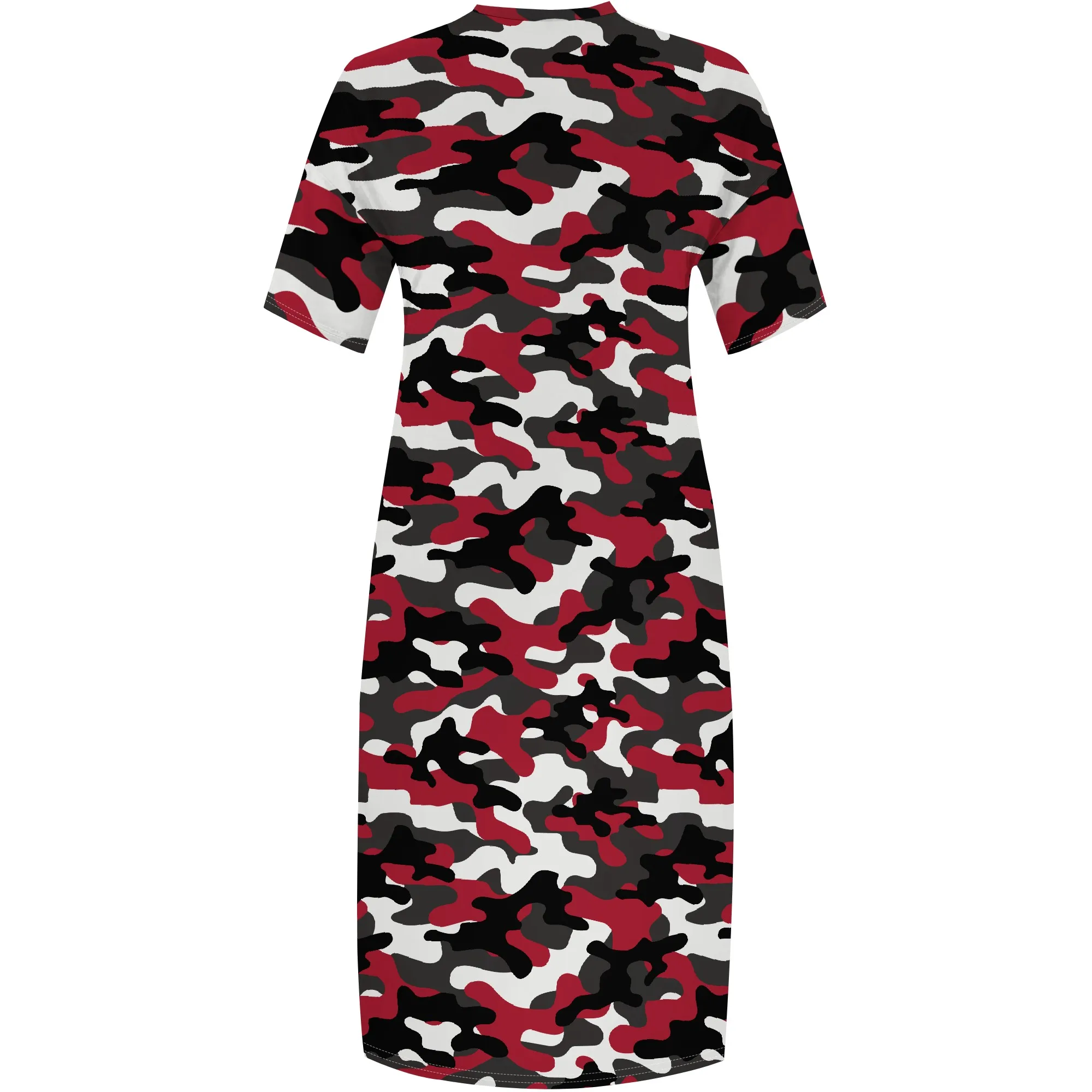 Dresses for Curvy Women Summer Fade Short Sleeve t Shirt Midi Dress with Pockets Dresses for Curvy Women Summer Fade Short Sleeve t Shirt Midi Dress with Pockets