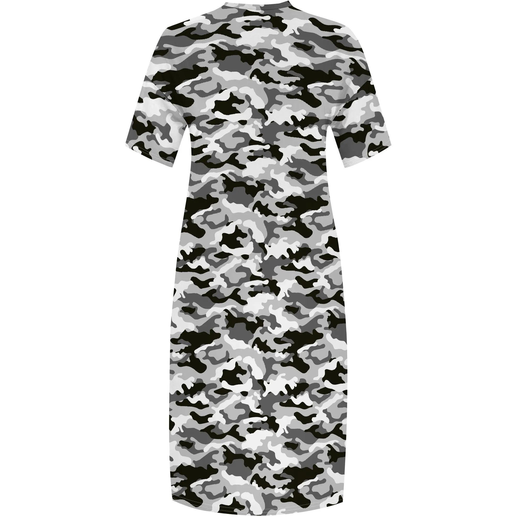 Dresses for Curvy Women Summer Fade Short Sleeve t Shirt Midi Dress with Pockets Dresses for Curvy Women Summer Fade Short Sleeve t Shirt Midi Dress with Pockets